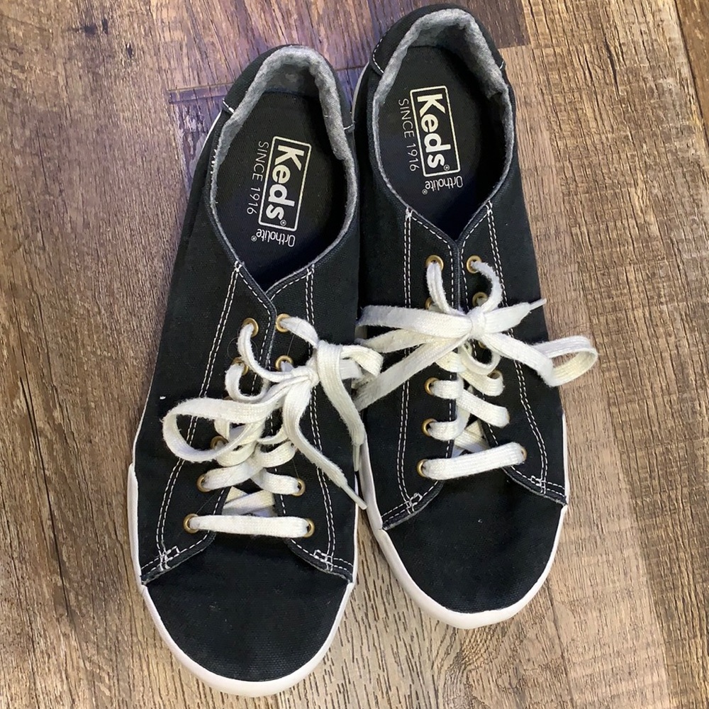 Keds Ortholite black shoes size 9